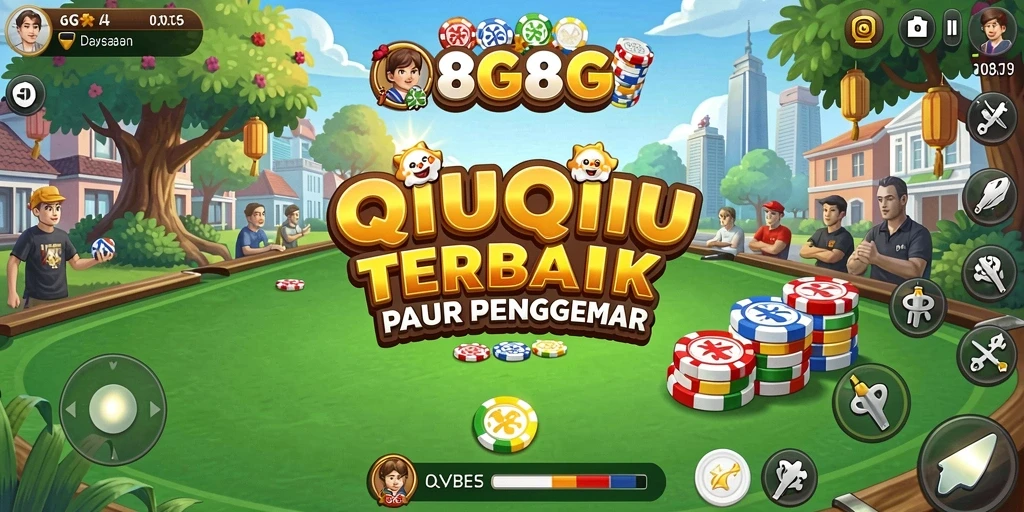 Screenshot gameplay QiuQiu dari 8G8G yang seru.