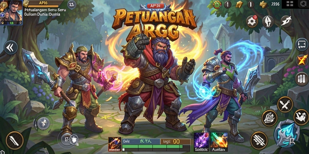 Gameplay seru dengan petualangan epik dalam dunia ARPG.