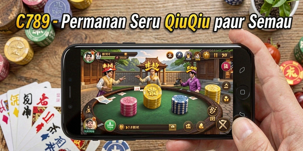 Tampilan menarik dari gameplay QiuQiu di C789.