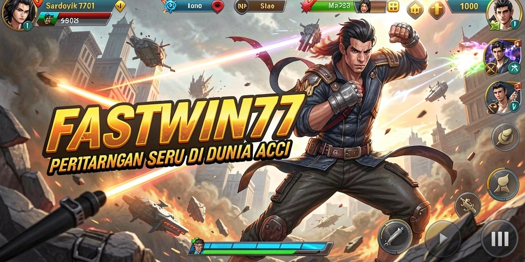 Tampilan mengesankan dari aksi pertarungan di FASTWIN77.