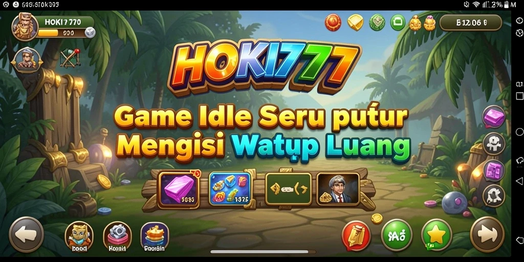 Tampilan gameplay HOKI777 yang menarik dan dinamis.
