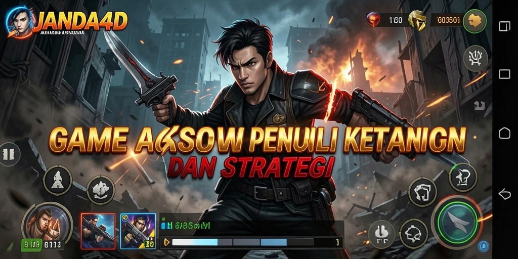 Tampilan gameplay JANDA4D yang penuh aksi dan strategi.