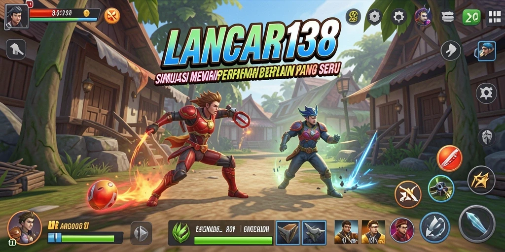 Tampilan gameplay yang menarik dari LANCAR138 dengan elemen simulasi.