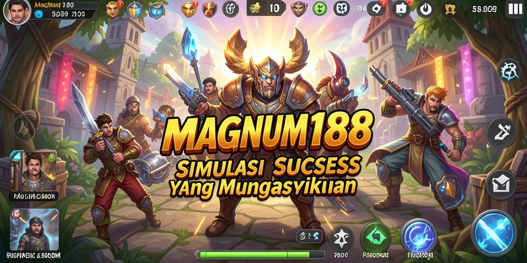 Tampilan gameplay menarik dari MAGNUM188 dengan grafik memukau.