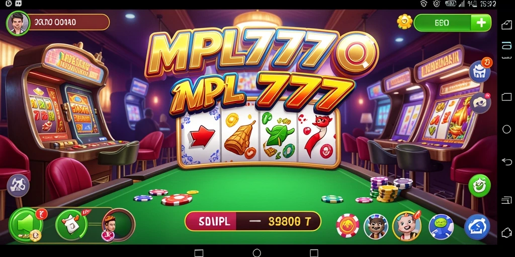 Tampilan gameplay seru dan menarik dari MPL777.