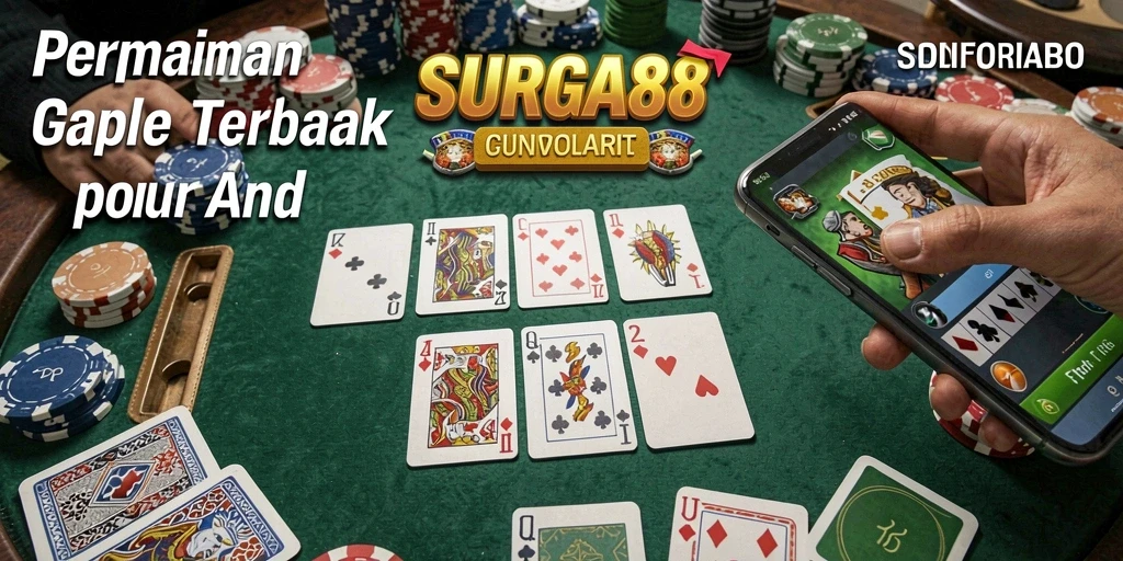 Screenshot gameplay SURGA88 yang seru dan menantang di Gaple.