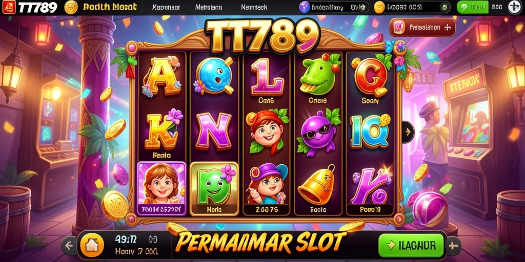 Tampilan gameplay Slot yang menawan di TT789.
