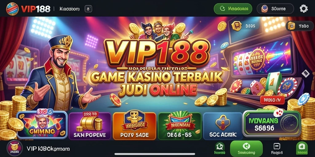 Tampilan gameplay Kasino yang seru dan mengasyikkan di VIP188.